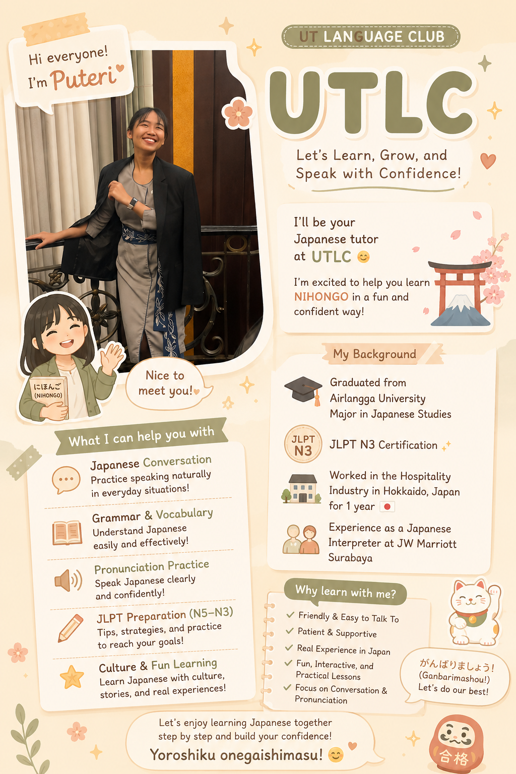Tutor Puteri Bahasa Jepang